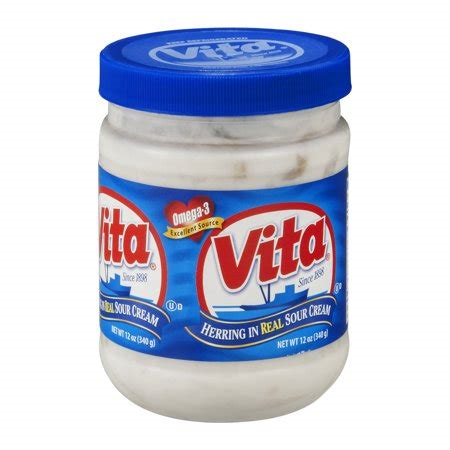 Vita Herring In Sour Cream 8oz