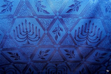 Chanukah Table Cloth 55x92