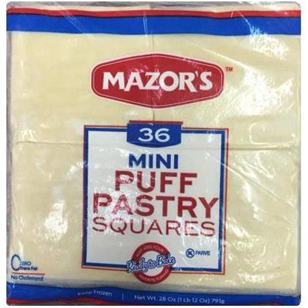 Mazor's Mini Puff Pastry Squares