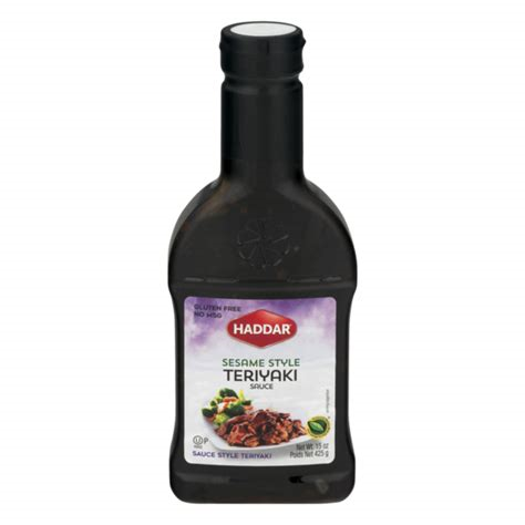 Haddar Sessame Teriyaki Sauce