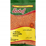 Sadaf Red Lentils 3 Lb Jar