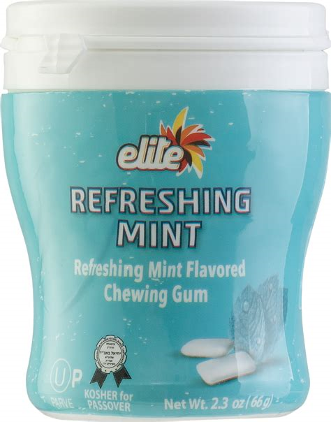 Elite Mint Gum 2.3 Oz