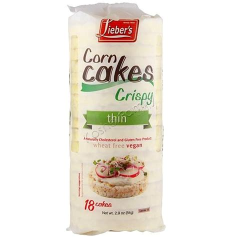 Lieber's Corn Cakes Thin