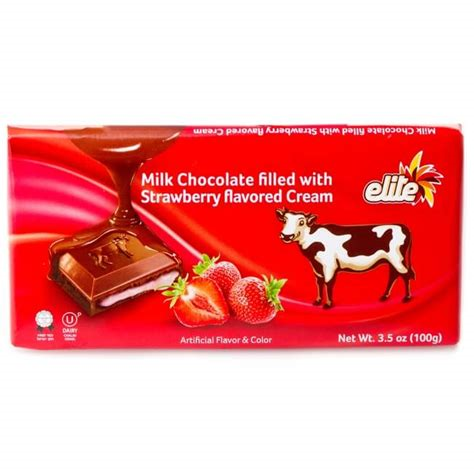 Elite Choc W Strawberry Fillin