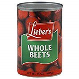 Liebers Whole Beets 15oz