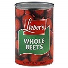 Liebers Whole Beets 15oz