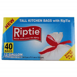 Riptie 13 Gal Tash Bags 40ct