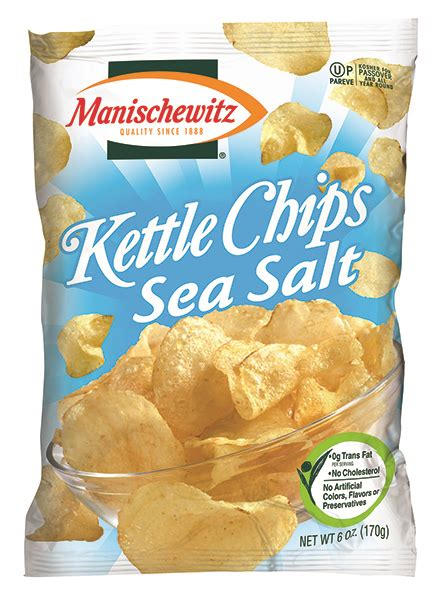 Manichewitz  Kettle Chips Sea Salt