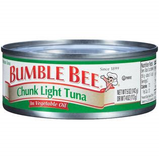 Bumble Bee Chunk Lt. Tuna In Veg Oil