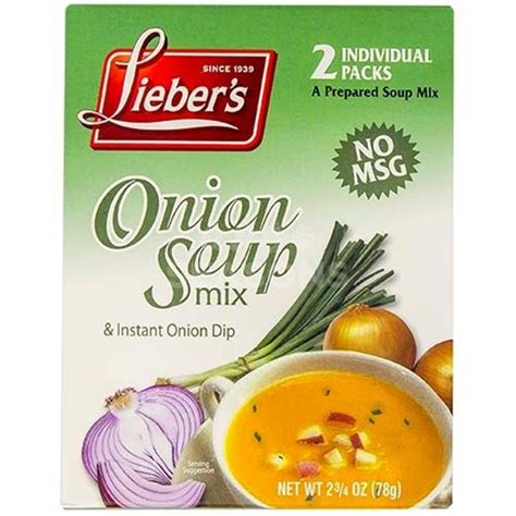 Lieber's Onion Soup Mix