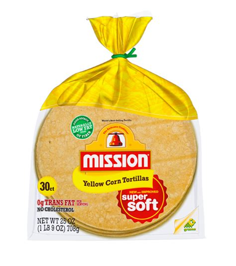 Mission Yellow Corn Tortillas Soft