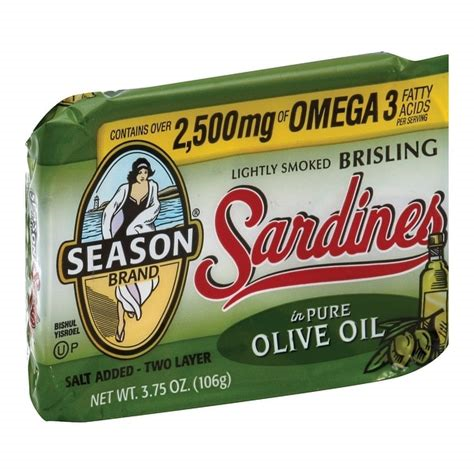 Seasons Brisling Sardines