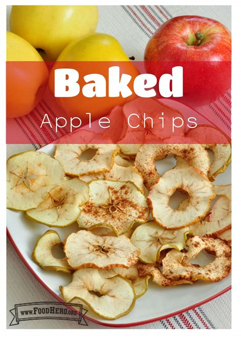 Simple Red Apple Chips