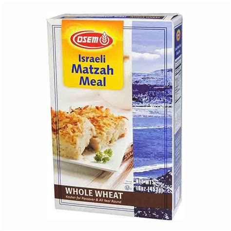 Osem Whole Wheat Matzah Meal