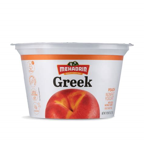 Greek Nonfat Yogurt Peach