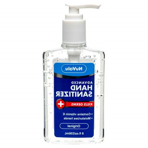 Nuvalu Hand Sanitizer 8oz