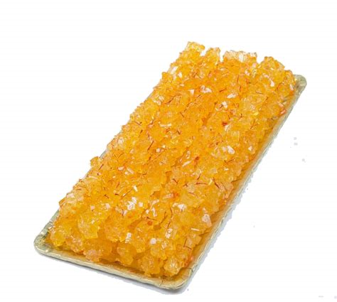 Saffron Rock Candy