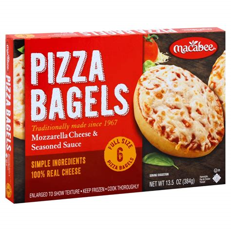 Macabee Mini Pizza Bagels