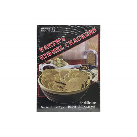 Barths Kimmel Crackers Caraway Seed