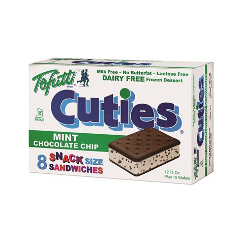 Tofutti Cuties  Mint Choc.