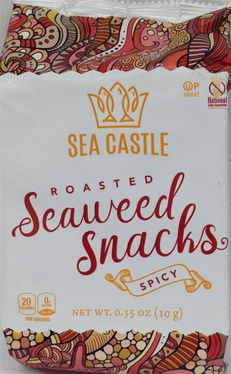 Sea Castle Seaweed Snacks Spicy