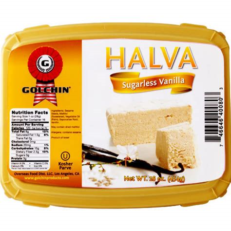 Golchin Sugarless Vanilla Halva