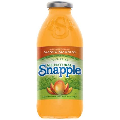 Snapple Mango Madness 16oz Bottle