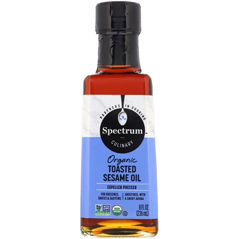 Spectrum Unrefined Toasted Sesame Oil