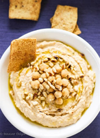 Holy Hummus With Pine Nuts