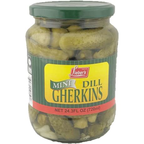 Liber's Mini Dill Gherkins