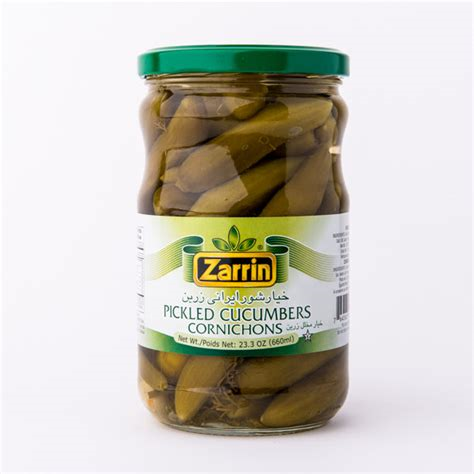 Zarrin Pickled Baby Cucumbers