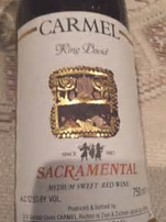 Carmel Sacramental