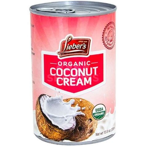 Lieber's Organic Coconut Cream