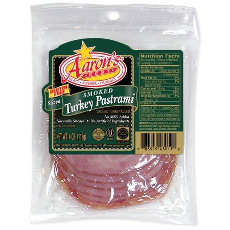 Aarons Smoked Turkey Pastrami