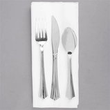 Fancy Feast Dishware Silver Set