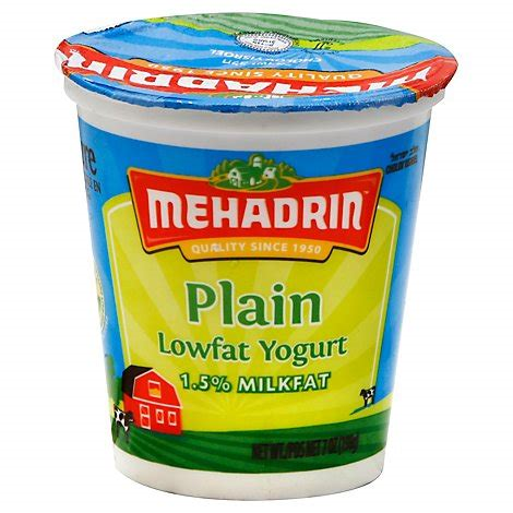 Mehadrin Plain Yogurt  32oz