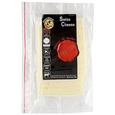 Natural & Kosher Swiss Cheese