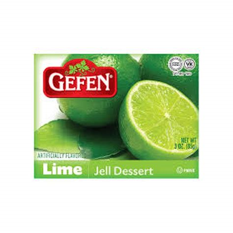 Gefen Lime Jell Dessert