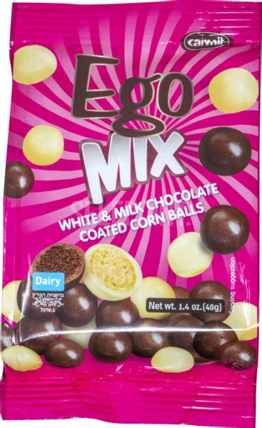 Carmit Ego Mix Milk&white Choco Balls