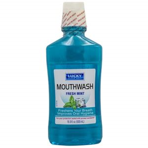Lucky Supersoft Fresh Mint Mouthwash