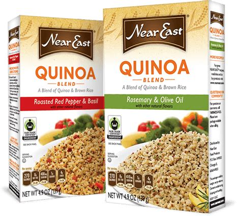 Near East Quinoa & Brown Rice Rrp/basil