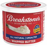 Breakstone Unslted Whipped Butter