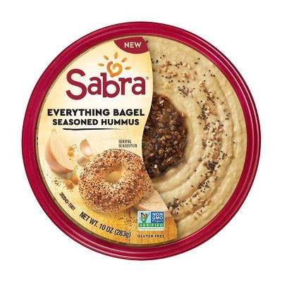 Sabra Everything Bagle Hummus