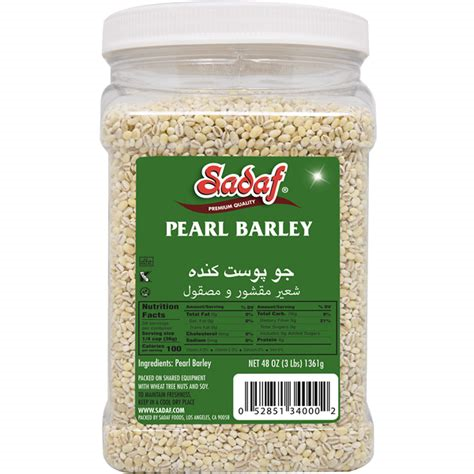 Sadaf Pearl Barley Jar 3lb