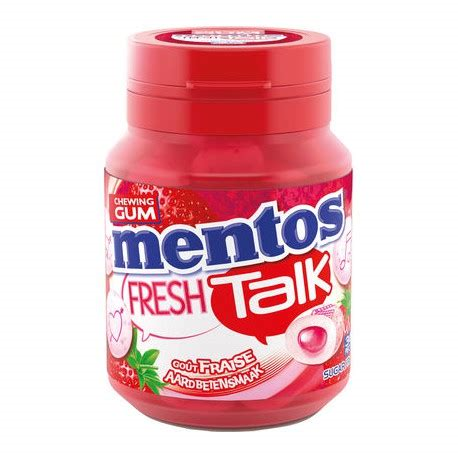 Mentos Strawberry Gum 30 Pc.