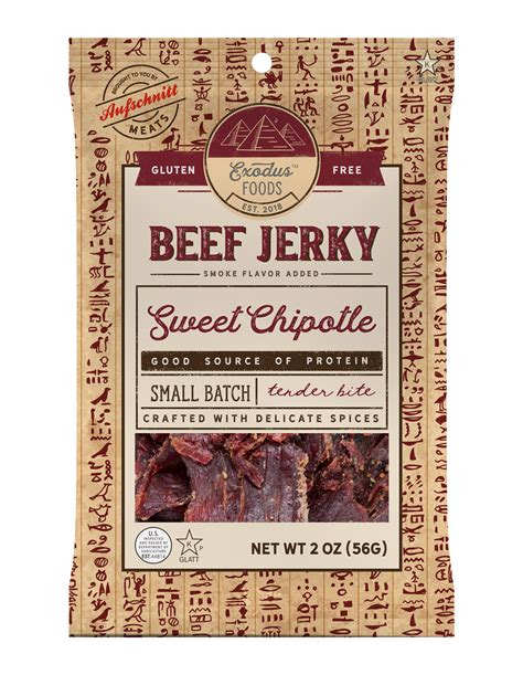 Exodus Sweet Chipotle Jerky