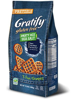 Gratify Gluten-free Sea Salt Party Mix