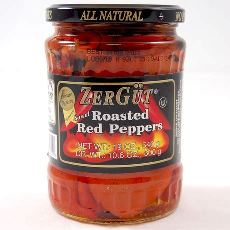 Zergut Roasted Pepper Apetizer