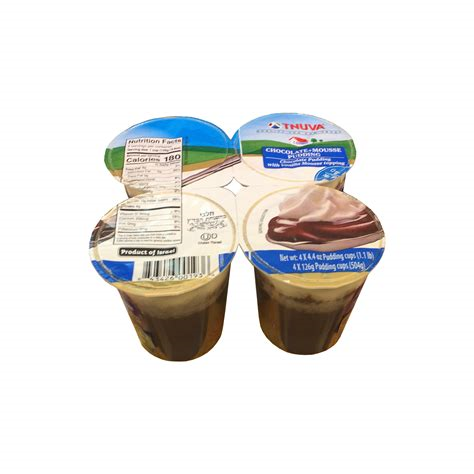 Tnuva Choc Mouse Pudding 4pk