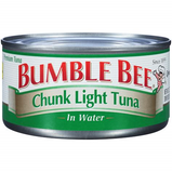 Bumble Bee Chunk Light Tuna In Water